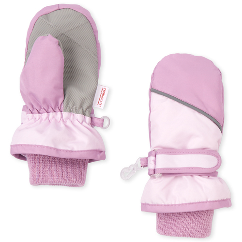 

s Toddler Colorblock Ski Mittens - Purple - The Children's Place