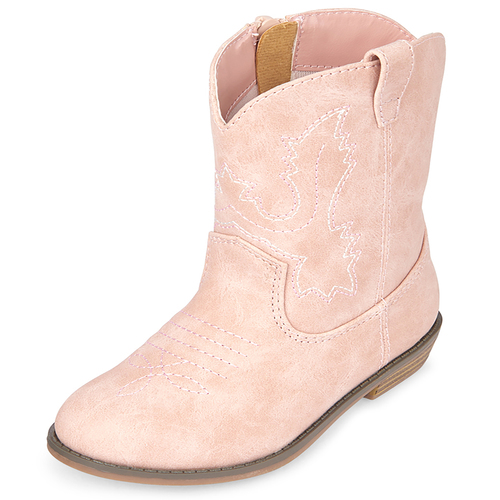 

s Toddler Tall Cowboy Boots - Pink - The Children's Place