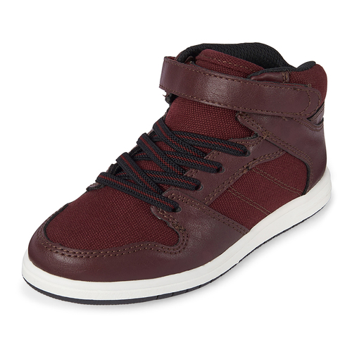 

s Toddler Boys Hi Top Sneakers - Red - The Children's Place