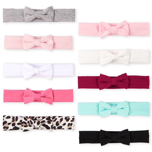 

Newborn Baby Bow Headwrap 10-Pack - Multi - The Children's Place