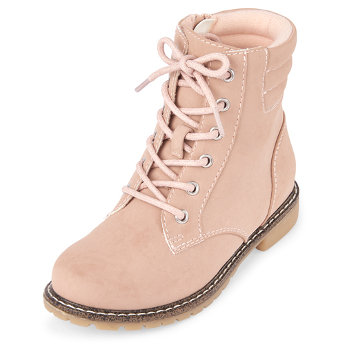 Girls Lace Up Boots