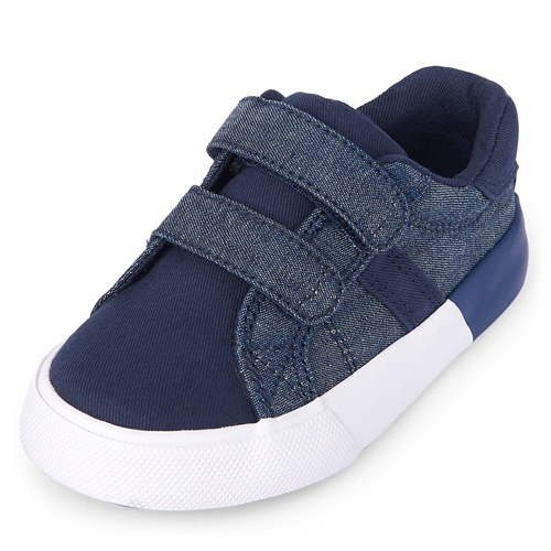 

s Toddler Boys Low Top Denim Sneakers - The Children's Place
