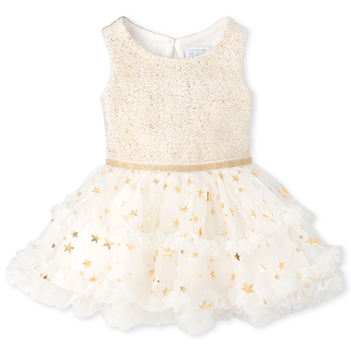 children's place white dress