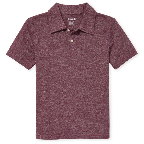 

s Boys Jersey Polo - Red - The Children's Place