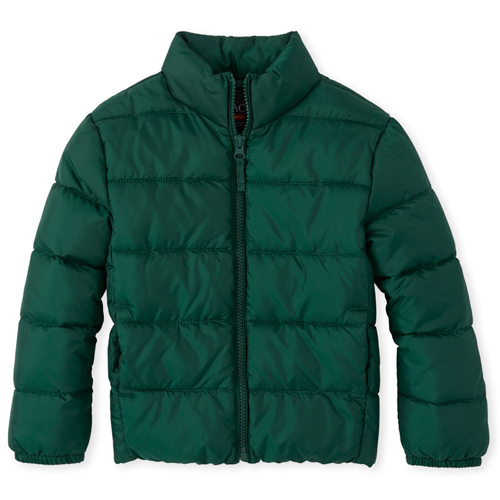 

Boys Boys Puffer Jacket - Green - The Children's Place