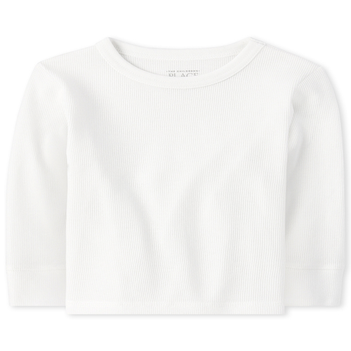 

s Baby And Toddler Boys Thermal Top - White - The Children's Place
