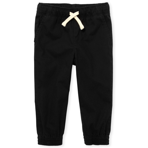 

s Baby And Toddler Boys Pull On Jogger Pants - Black - The Children's Place