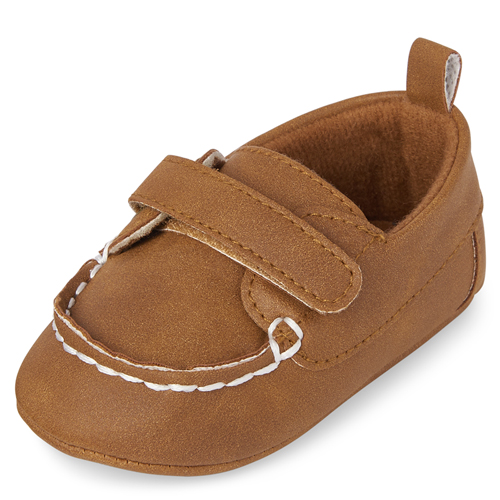 

Newborn Baby Boys Loafers - Tan - The Children's Place