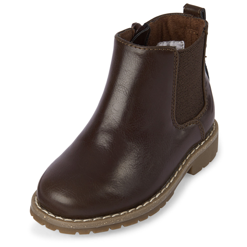

Baby Boys Toddler Boys Boots - Brown - The Children's Place