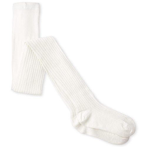 

s Glitter Tights - White - The Children's Place