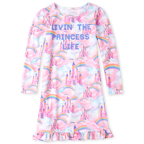 

s Princess Nightgown - Pink - The Children's Place