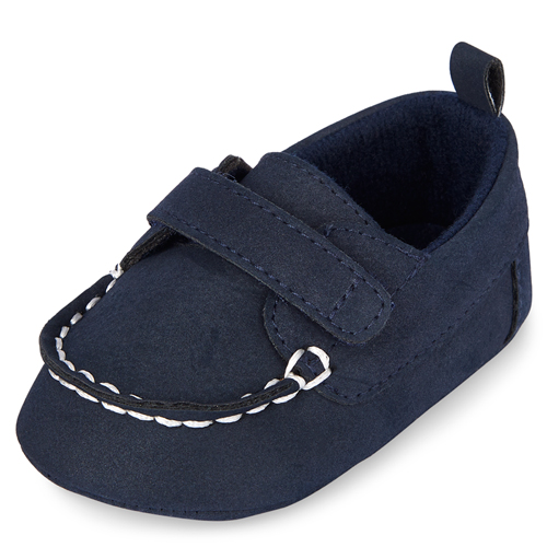 

Newborn Baby Boys Loafers - Blue - The Children's Place