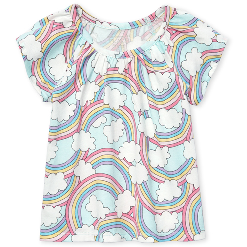 

s Baby And Toddler Top - Blue - The Children's Place