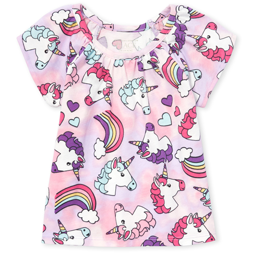 

s Baby And Toddler Top - Purple - The Children's Place