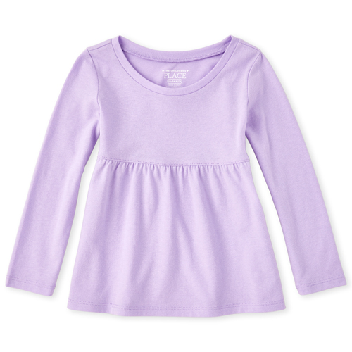 

s Baby And Toddler Top - Purple - The Children's Place