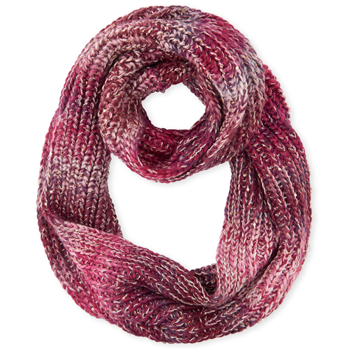 

Girls Marled Infinity Scarf - Multi - The Children's Place