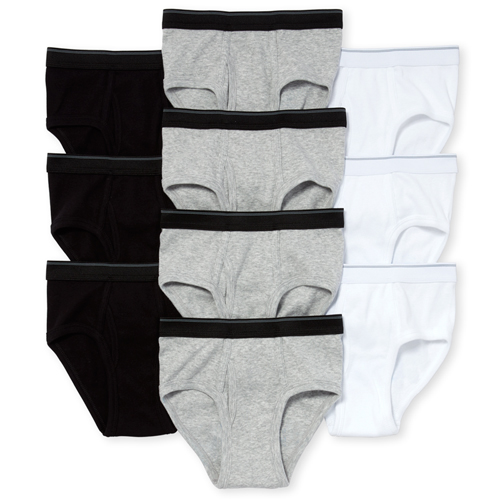 

s Boys Briefs 10-Pack - Multi - The Children's Place