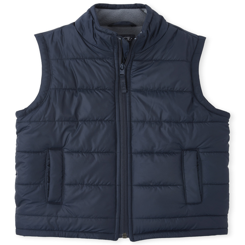 

Boys Boys Puffer Vest - Blue - The Children's Place