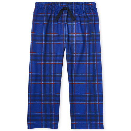 

s Boys Plaid Pajama Pants - Blue - The Children's Place