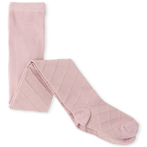 

s Diamond Pointelle Tights - Pink - The Children's Place