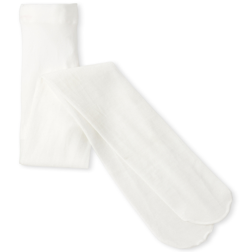 

s Glitter Tights - White - The Children's Place