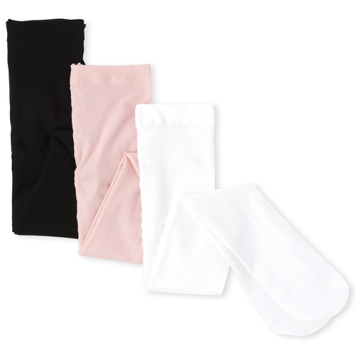

Girls Microfiber Tights 3-Pack - Multi - The Children's Place