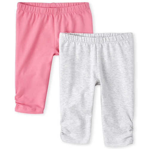 

Newborn Baby Knit Pants 2-Pack - Pink - The Children's Place