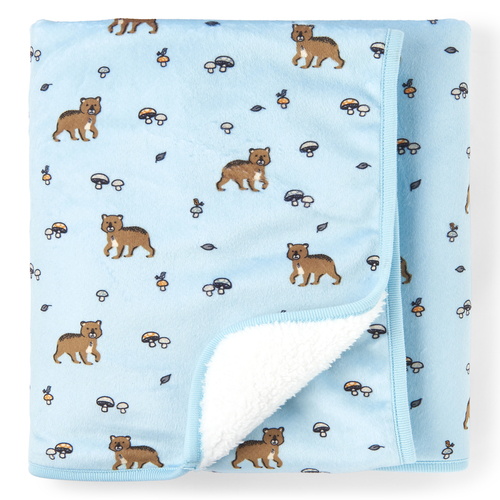 

Newborn Baby Boys Bear Friends Cozy Blanket - Multi - The Children's Place