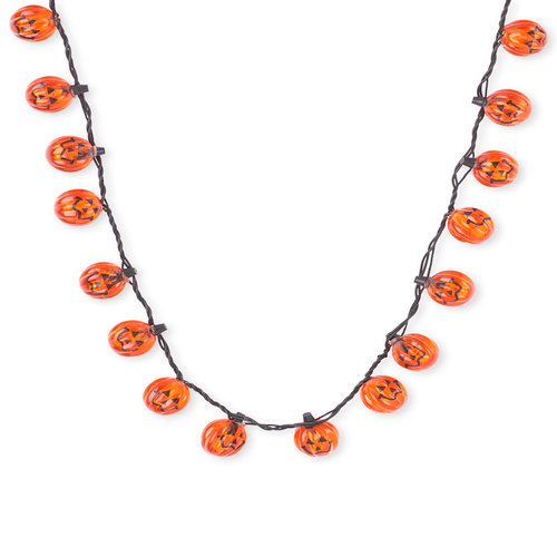 

Girls Halloween Pumpkin Light Up Necklace - Multi - The Children's Place