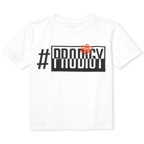 

s Boys Prodigy Graphic Tee - White T-Shirt - The Children's Place