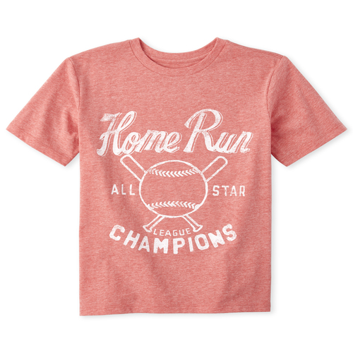 

Boys Boys Baseball Graphic Tee - Red T-Shirt - The Children's Place