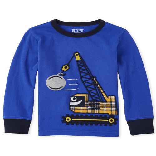 

s Baby And Toddler Boys Mr Fix It Top - Blue - The Children's Place