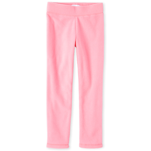 

Girls Glacier Fleece Pants - Pink - The Children's Place
