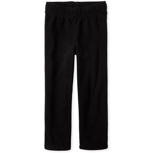 

s Boys Glacier Fleece Pants - Black - The Children's Place