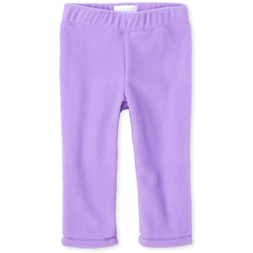 

Baby Girls Toddler Glacier Fleece Pants - Purple - The Children's Place