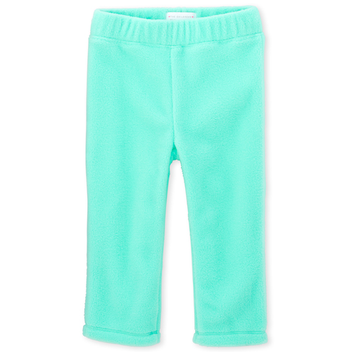 

Baby Girls Toddler Glacier Fleece Pants - Blue - The Children's Place