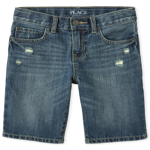 

Boys Boys Distressed Denim Shorts - The Children's Place