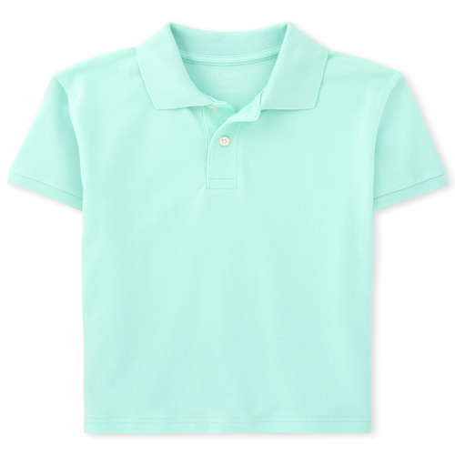 

s Boys Pique Polo - Green - The Children's Place