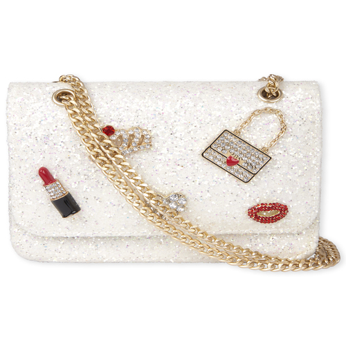 

Girls Rhinestud Glitter Bag - Multi - The Children's Place