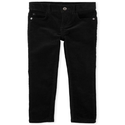 

Boys Boys Stretch Corduroy Pants - Black - The Children's Place