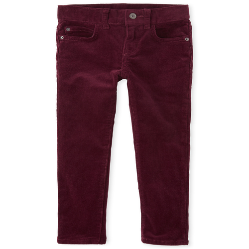 

Boys Boys Stretch Corduroy Pants - Red - The Children's Place