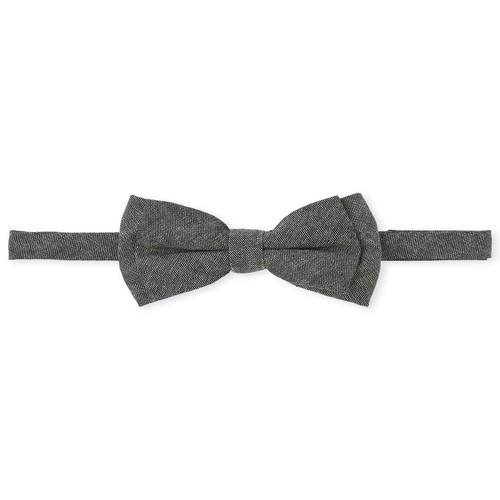 

Boys Boys Chambray Bow Tie - Black - The Children's Place