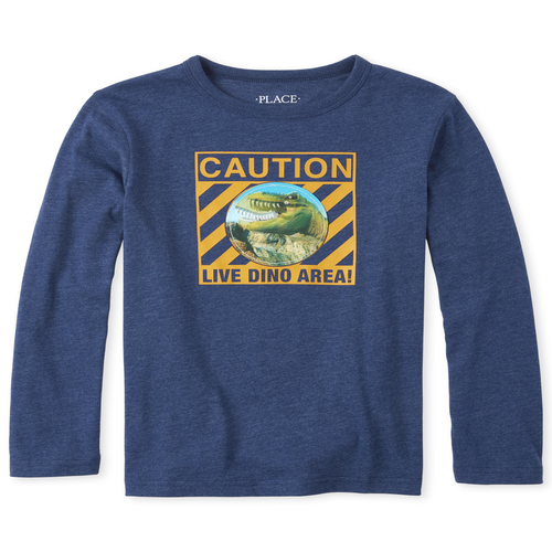 

Boys Boys Lenticular Top - Blue - The Children's Place