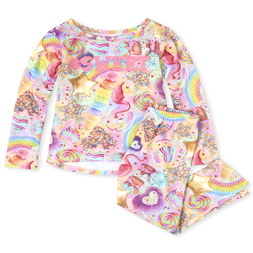 

s Sweet Dessert Pajamas - Pink - The Children's Place