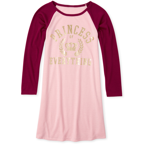 

s Foil Princess Nightgown - Pink - The Children's Place