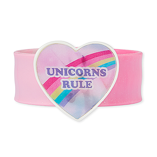 

Girls Lenticular Unicorn Slap Bracelet - Multi - The Children's Place