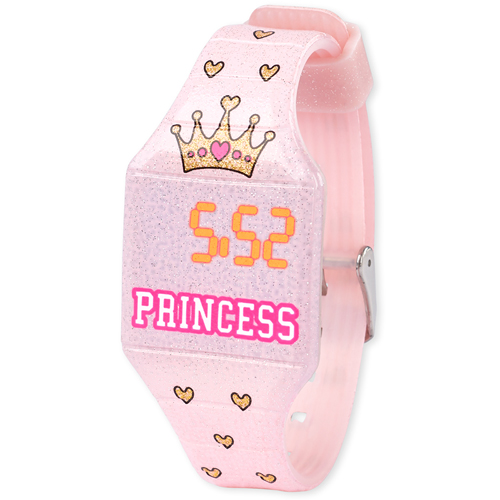 

Girls Glitter Princess Digital Watch - Multi - The Children's Place