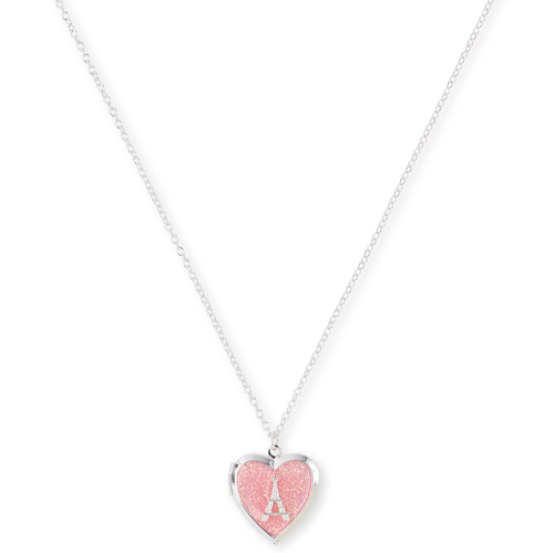 

Girls Glitter Paris Locket Necklace - Multi - The Children's Place