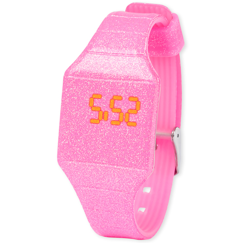 

Girls Glitter Digital Watch - Multi - The Children's Place