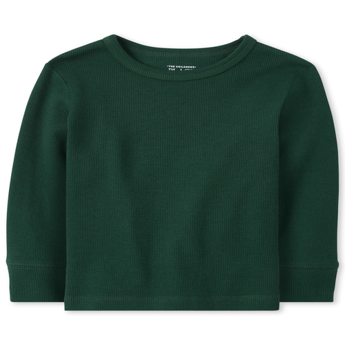 

s Baby And Toddler Boys Thermal Top - Green - The Children's Place